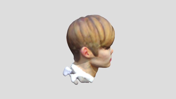 Justin_ Bieber_as_an_ Korean_hairstyle_ 3D Model