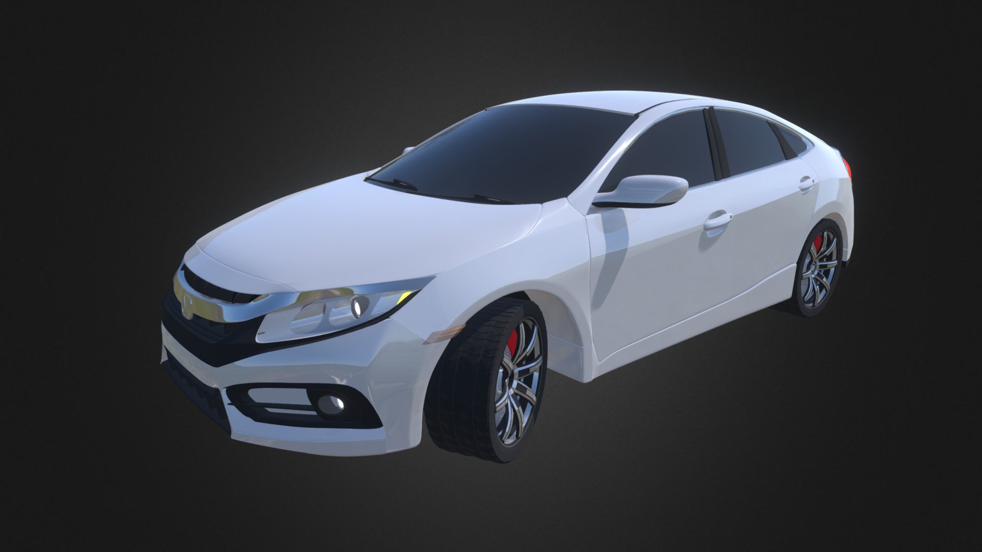 Honda Civic Download Free 3d Model By Aldios Ff844e2 Sketchfab 8292