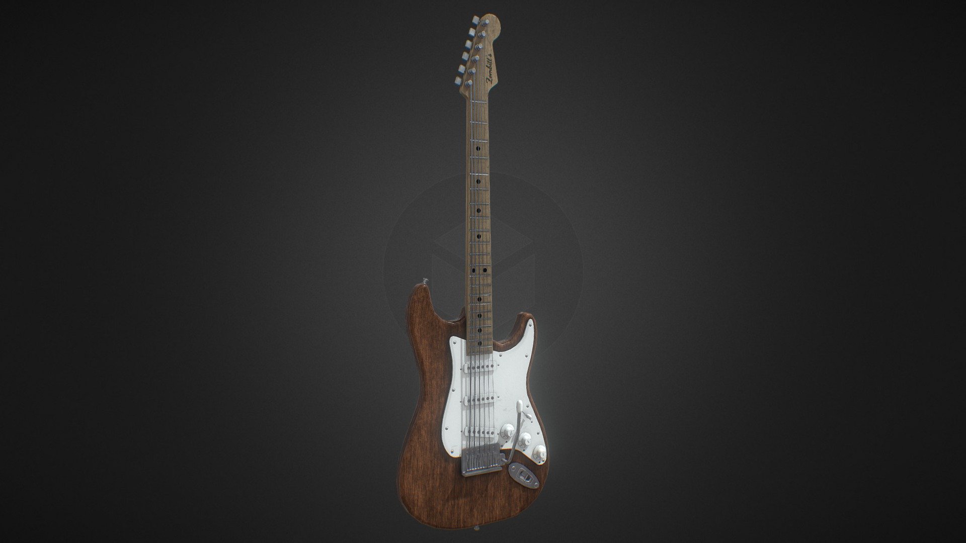 Electric Guitar - 3D model by zombitt [ff846db] - Sketchfab