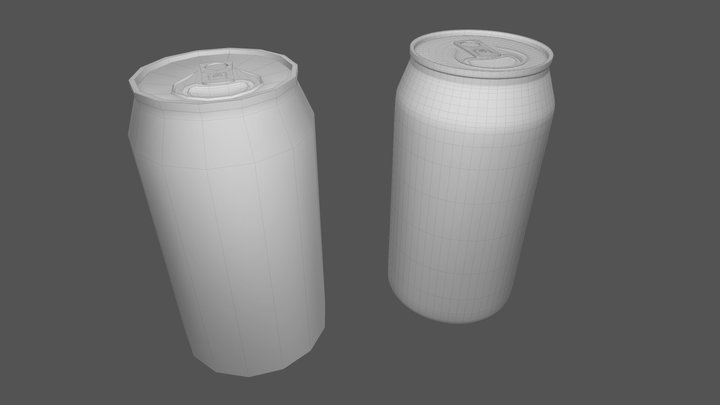 Puszka HP i LP 3D Model
