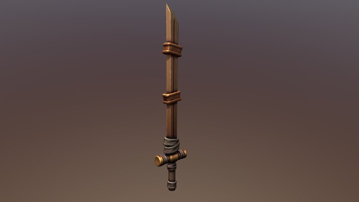 Sword Hytale FanArt 3D Model
