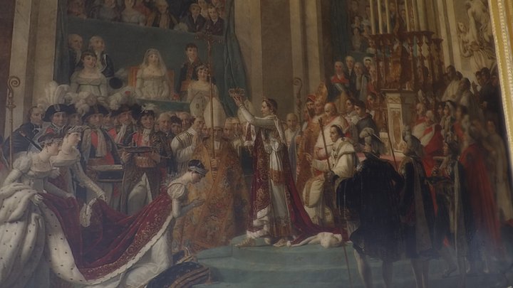 Coronation of Napoleon Bonaparte 3D Model