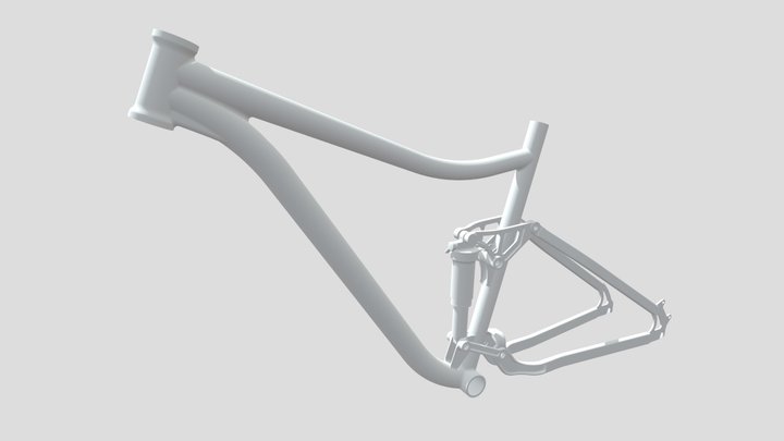 Mountain Bike Frame 3D Model