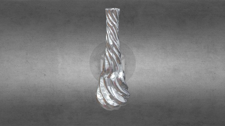 Curved Elegance 3D Model