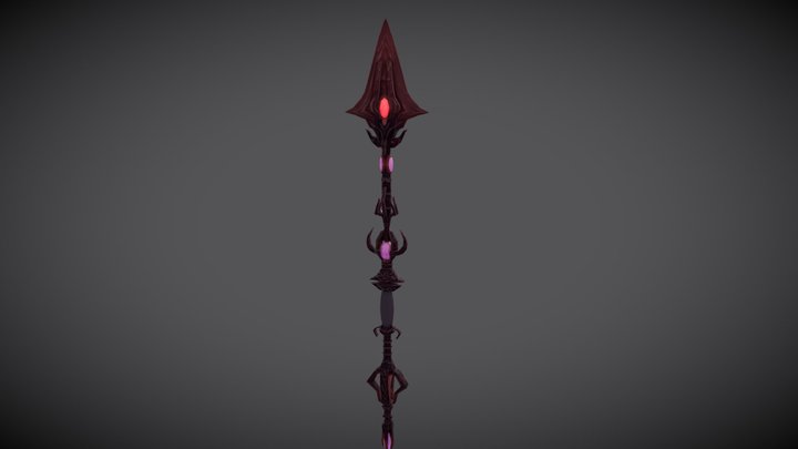 Dark spear 3D Model