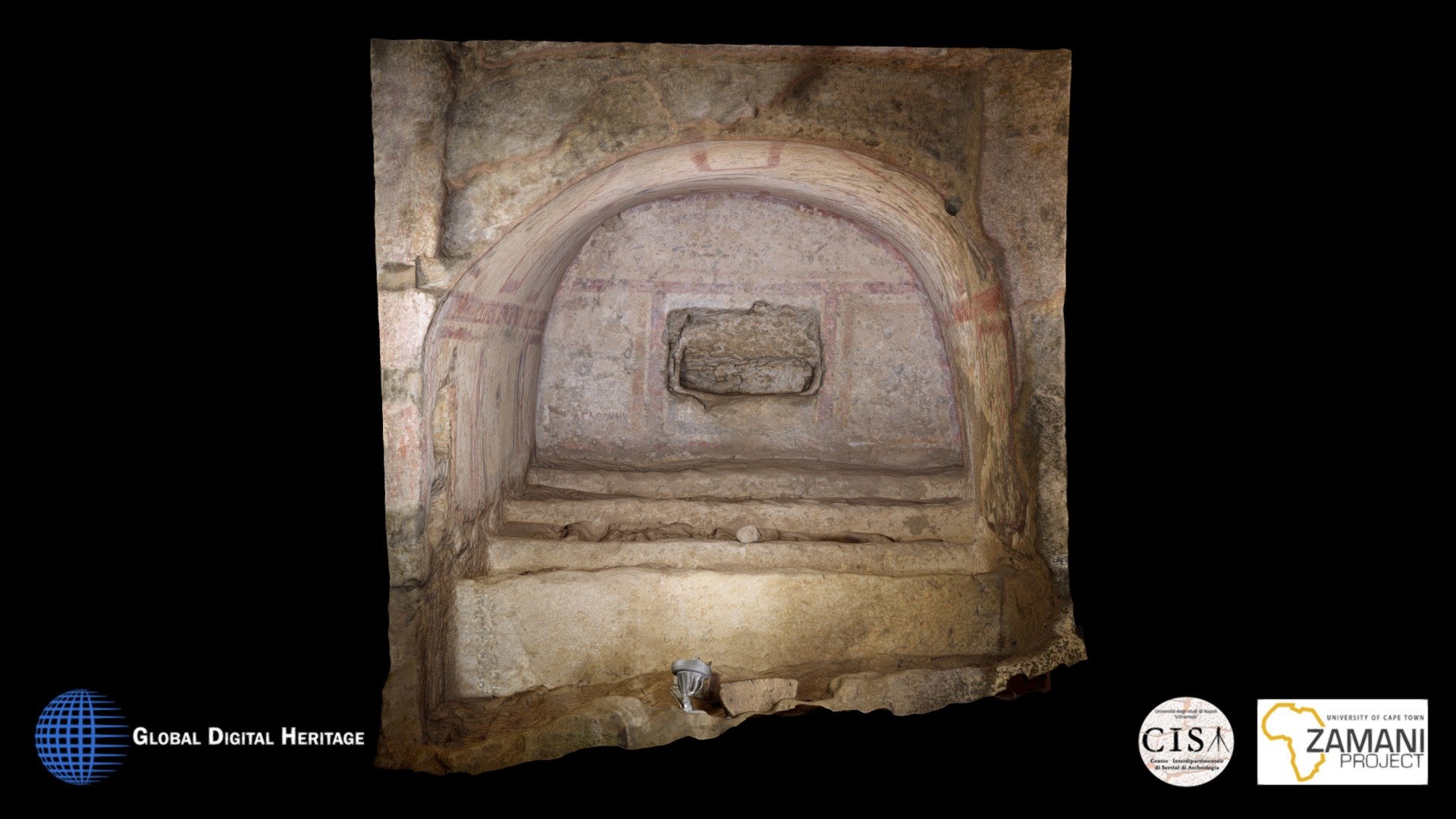 San Gennaro Catacomb Fresco, Napoli (12a)