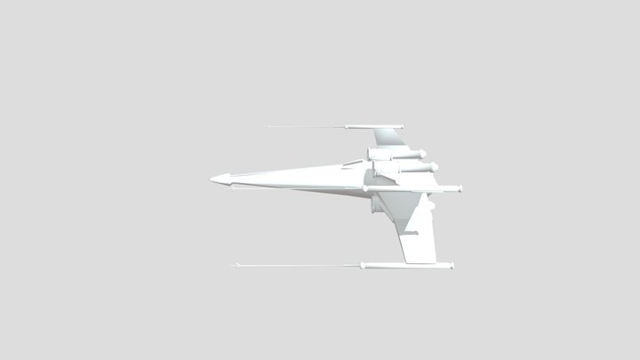 X-Wing 3D Model