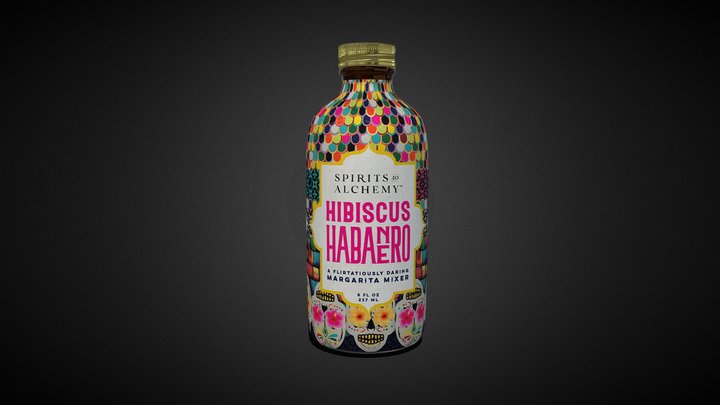 HIBISCUS HABANERO [Draft Version] 3D Model