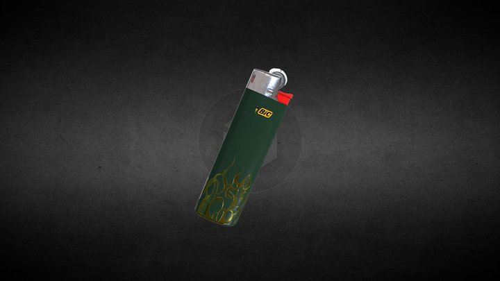 lighter subs painter mesh 3D Model