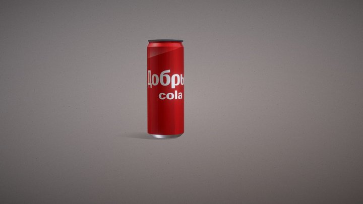 Dobryi Russian Cola Model – Modèle 3D gratuit STL