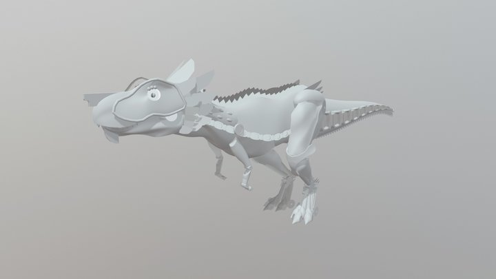 Robo T Rex 3D Model