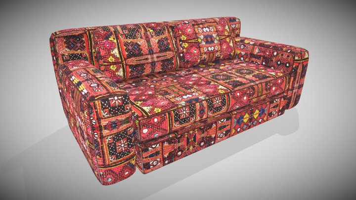 Sofa - Basetto 3D Model