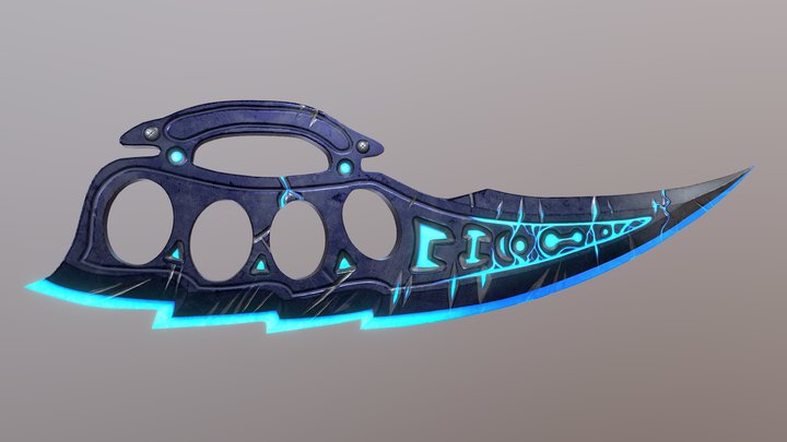 Knuckle Knife | Spectral 3D Model