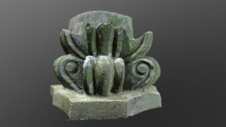 Stone decorative element 3D Model