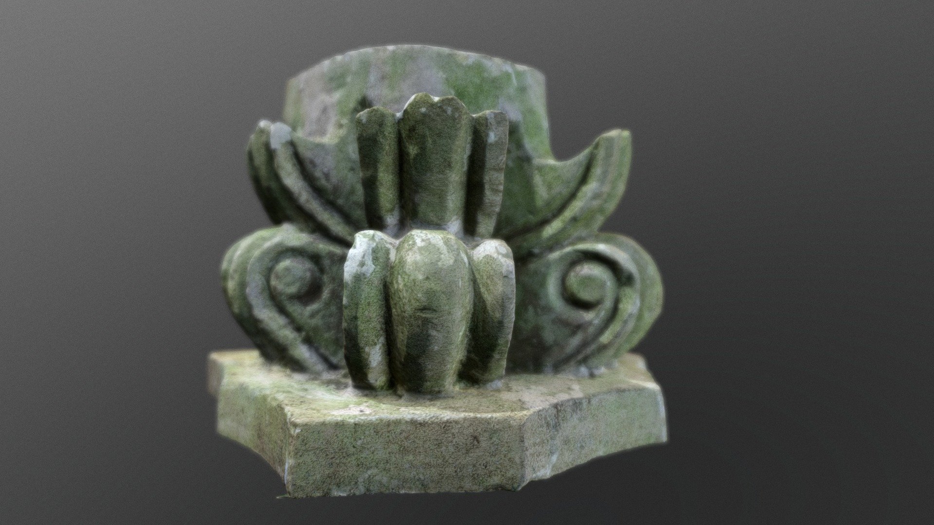 Stone decorative element