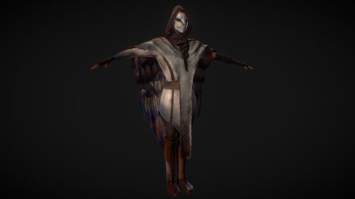 Parasite Player Character 3D Model