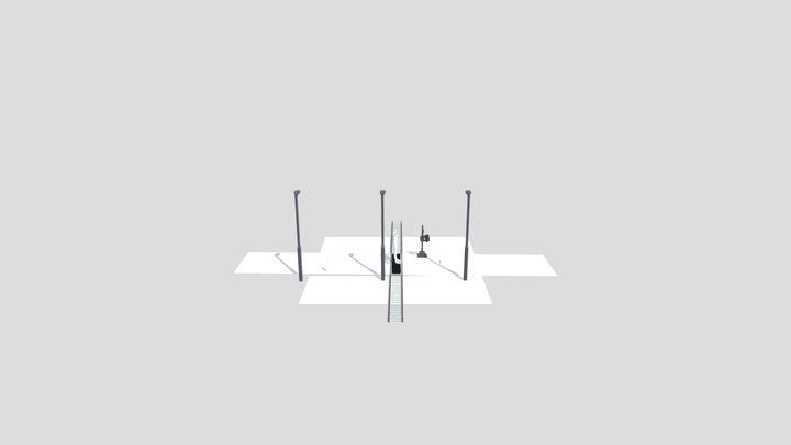 Diorama Shading y texturizado 3D Model