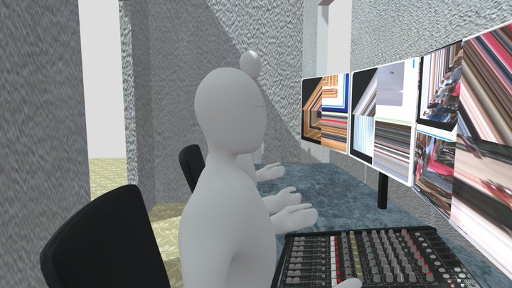 church control room test file 3D Model