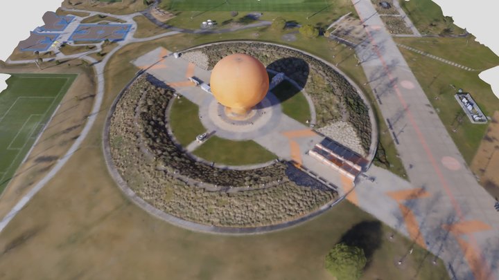 Great Park Balloon 3D Model 3D Model