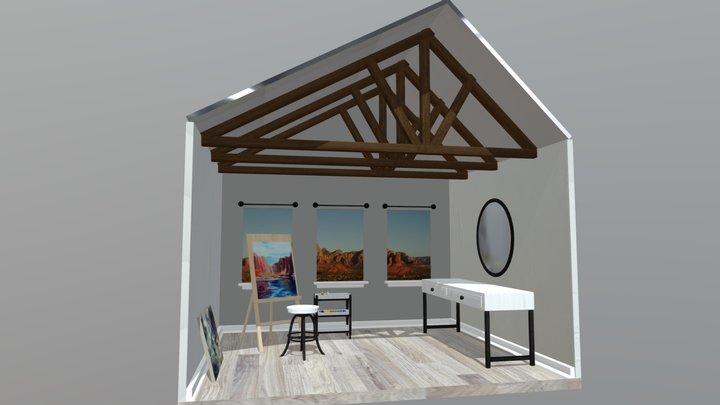 Environment Blockout 3D Model