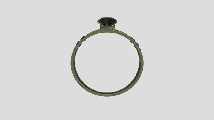 Ring Gothic 3D Model