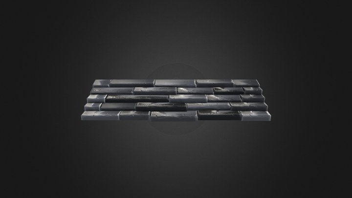 Stylized Stairs 3D Model