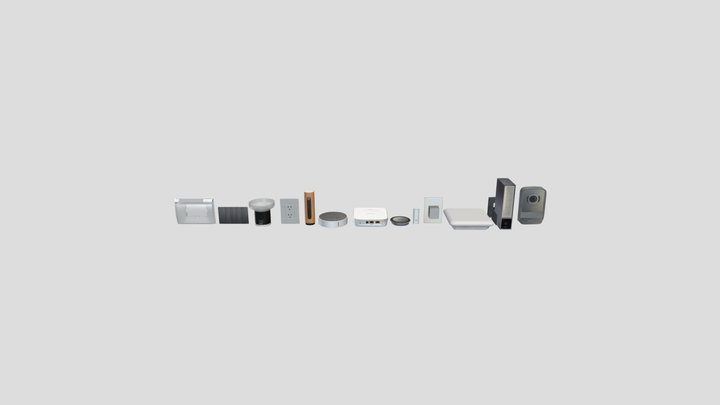 Legrand assets 3D Model