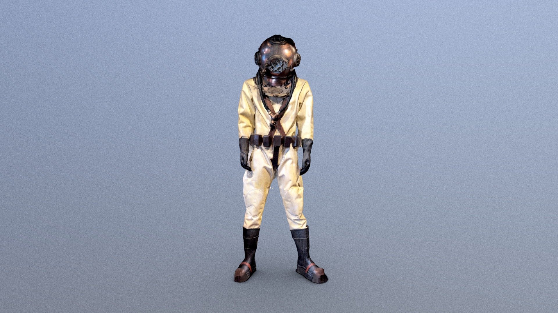 Diving suit Download Free 3D model by Keith Ito (keithito) [ff8ecb3] Sketchfab