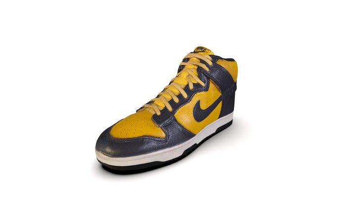 Shoe 28 - 1985 - Nike Dunk - 34542 3D Model
