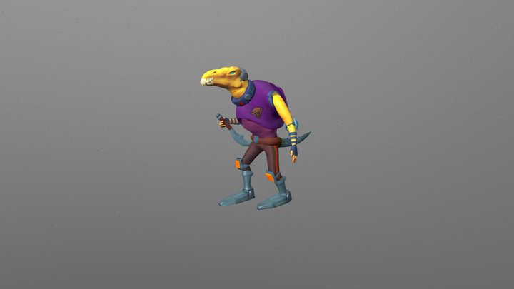 CT6035 - Collabrat 3D Model
