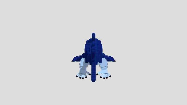 Steal a Brainrot Tralaledon 3D Model