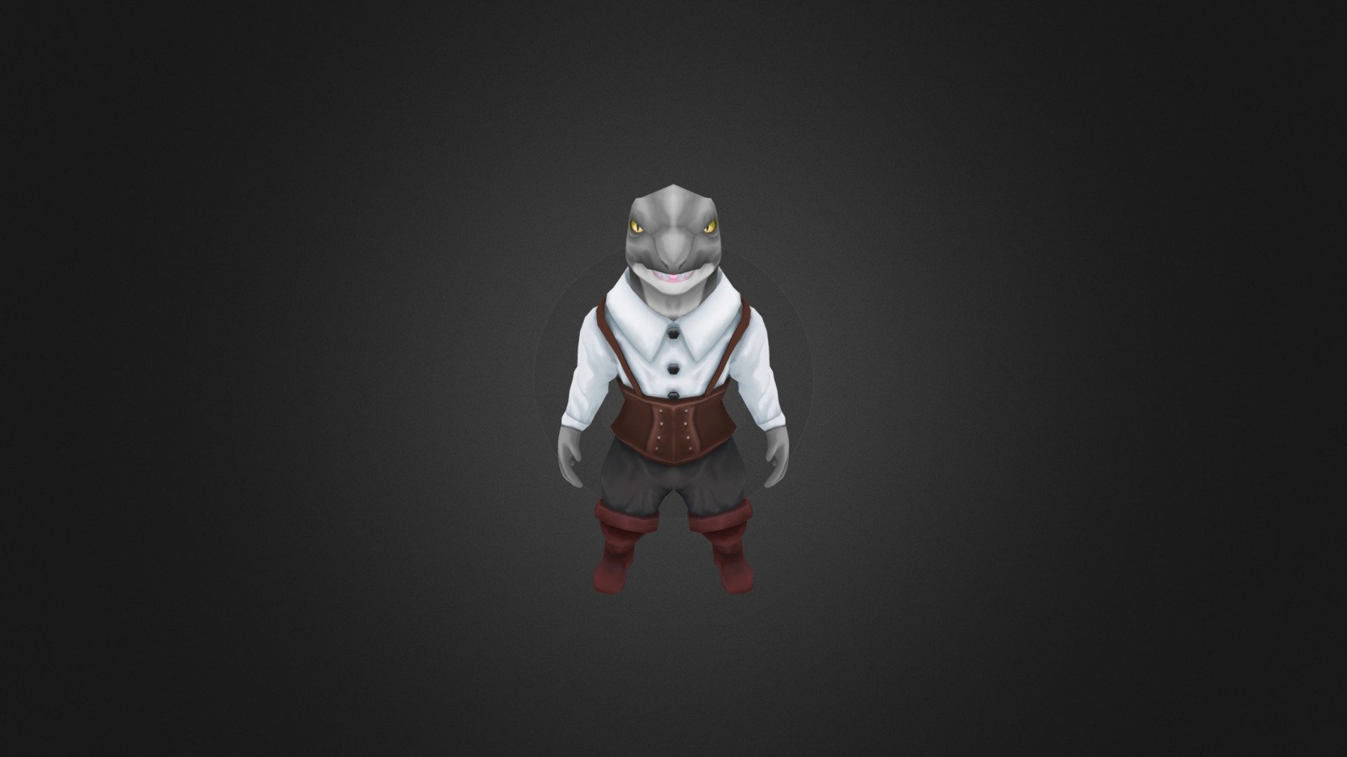 black lizard kid