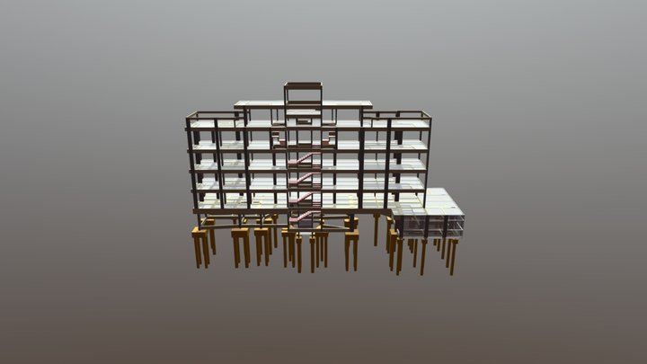 Edificio Residencial Sagr. Familia BH 3D Model