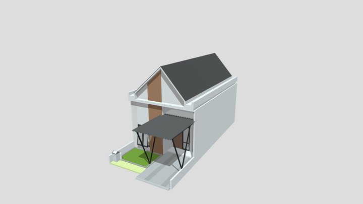 BGC rumah 3D Model