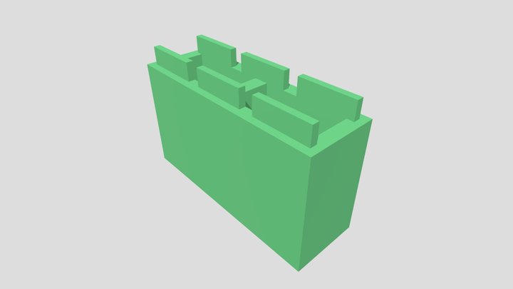 Block Three v2 3D Model