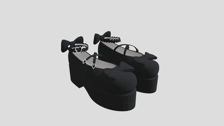 Lolita Shoes 3D Model