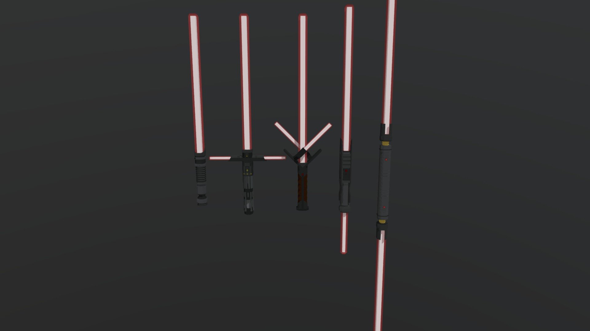 Sith's lightsabers