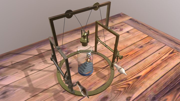 duikersklok 3D Model
