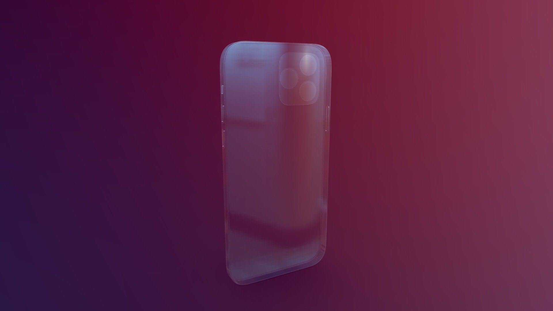 Glass iPhone 12 Pro Max Download Free 3D model by Maxitaxx [ff94a1b