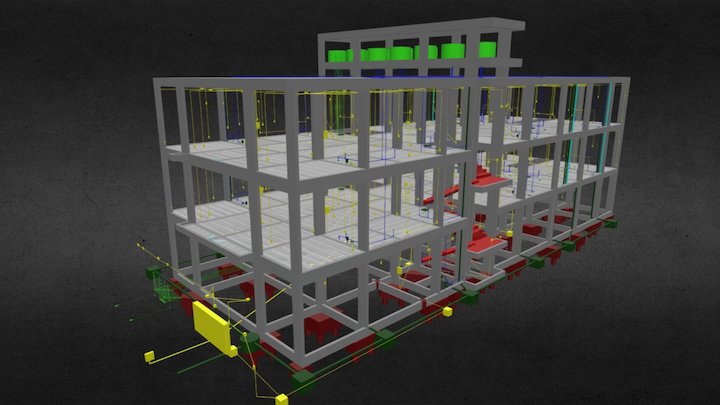 Edificação Multifamiliar - Cristina e José Godoy 3D Model