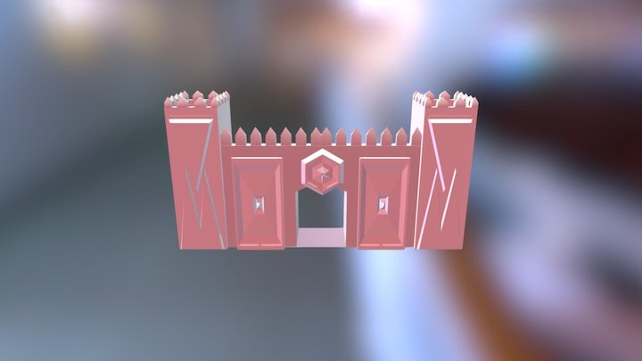 ISHTAR GATE LIKE 3D Model