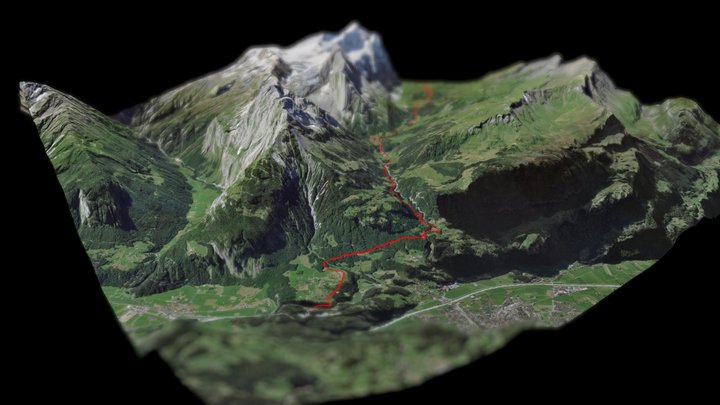 Grosse Scheidegg from Innertkirchen