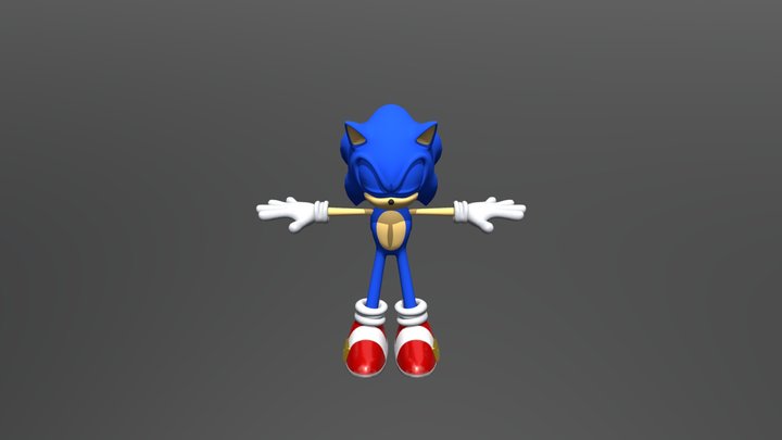 Sonic 3D Model