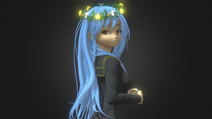 The star girl – Modello 3D gratuito STL