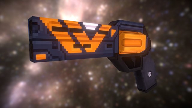 The Devil You Know - Destiny HandCannon Low Poly 3D Model