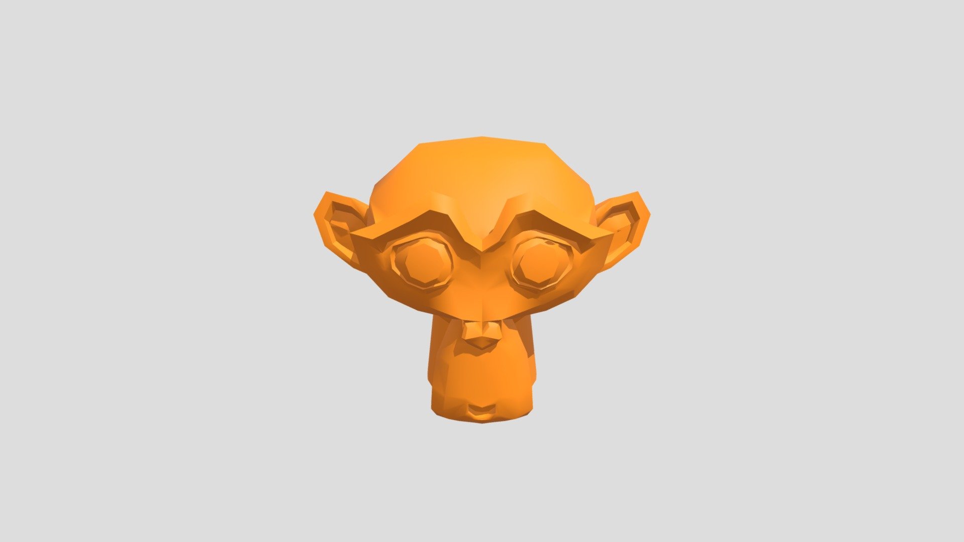monkey to 3d print