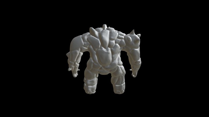 Golem 3D Model