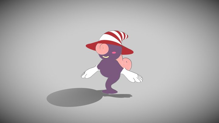 Vivian - Paper Mario The Thousand Year Door 3D Model