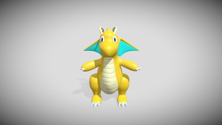 dragonite1 3D Model
