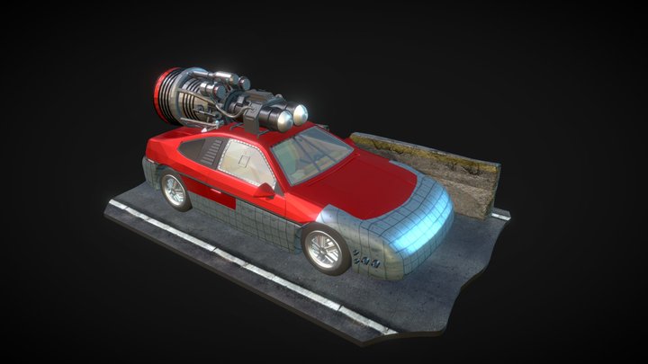 Rocket League 3D Model